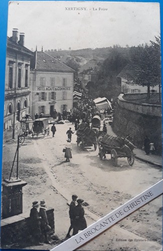 Cpa xertigny foire - de,