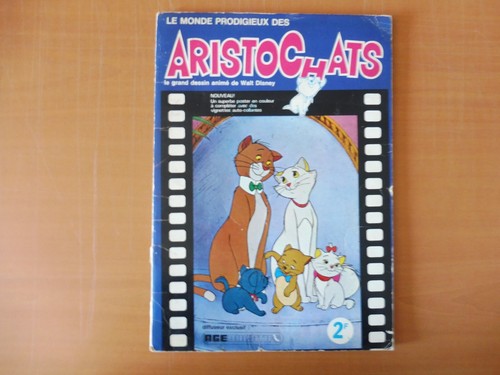Ancien album les aristochats - ancien,