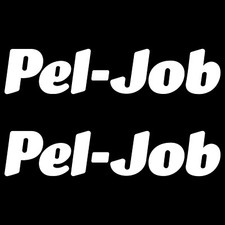 2 x Pel-Job 48cm x 10,1cm autocollant sticker pelle