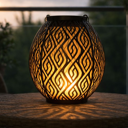 Lampe solaire extérieur - lampe, d'extérieur
