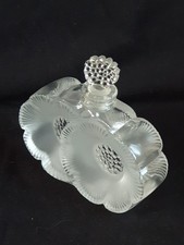 Beaux flacon LALIQUE 2 Fleurs