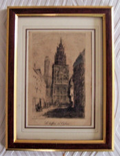 CADRE TABLEAU EAU FORTE de A