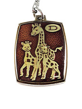 PORTE-CLES - JOUETS DELACOSTE - Sophie La Girafe - Vintage Métal 1960s -