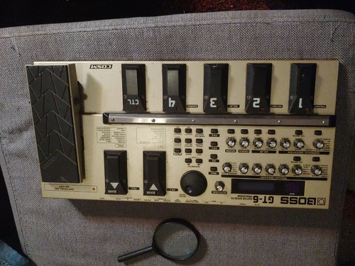 Boss bass guitar - gt-6, guitar-effects