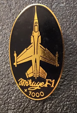 Pin’s Militaire Armée de l’Air Avion Chasseur Bombardier Mirage F1 1000 (1357)