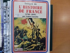 RARE ALBUM  HISTOIRE DE FRANCE  1981  PANINI  ETAT TRES BON INCOMPLET COLLECTOR!