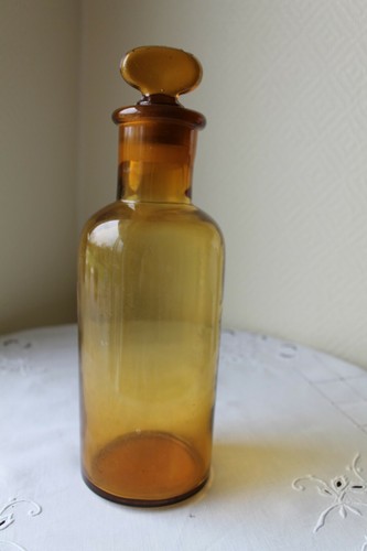 Ancien flacon pharmacie en - ancien,