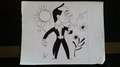 Caricature georges guetary - caricature,