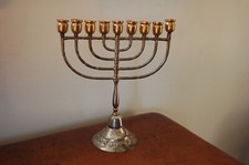 Menorah en métal  Jérusalem