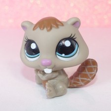 authentic littlest LPS 1192 beaver castor petshop PET SHOP hasbro