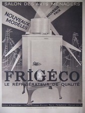 PUBLICITÉ DE PRESSE 1934