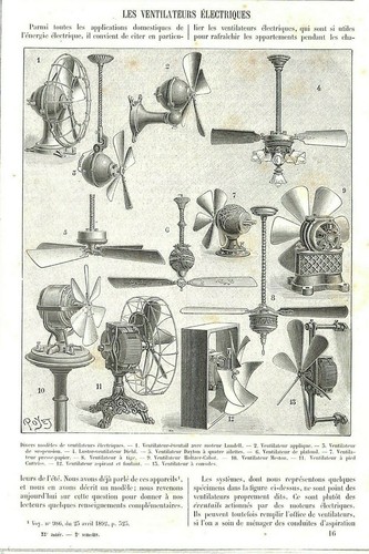 Les ventilateurs electriques - les,