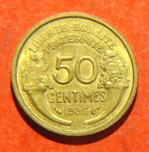 Centimes morlon 1936 sup - 50,
