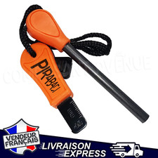 PIERRE A FEU DE SURVIE EN FERROCERIUM ALLUME FEU RANDONNÉE CAMPING (063)