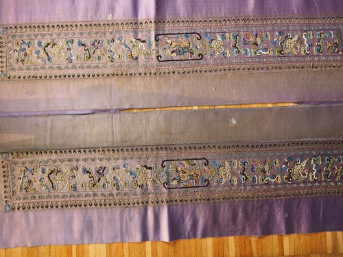 Soie brodé broderie chinois - soie,