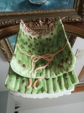 Plat Et Égouttoir😍 Asperges Barbotine Signée