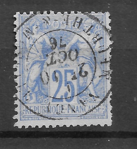 France oblitérée 68 - oblitérée,