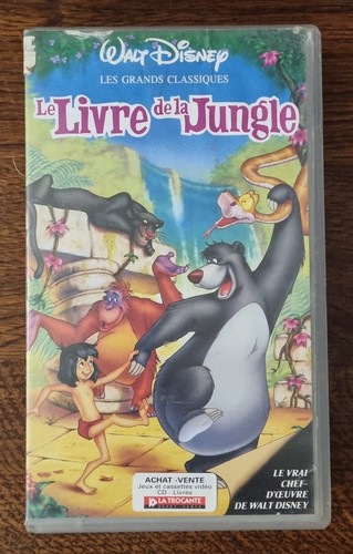 Vhs livre jungle - vhs/le, /