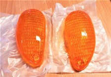 x2 CABOCHONS DE CLIGNOTANTS ARRIÈRE ORANGE SCOOTERS PIAGGIO - GILERA TYPHOON 
