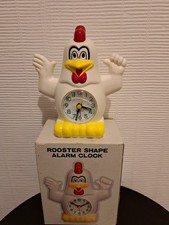 Poule coq réveil - coq, vintage