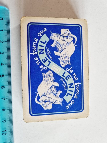 Carte jeu nil - ne, fume