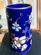 Ancien Pot Luneville Bleu De