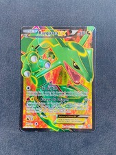 Carte Pokémon Rayquaza Ex 123/124 FA Full Art N&B Dragons Exaltés Noir Et Blanc