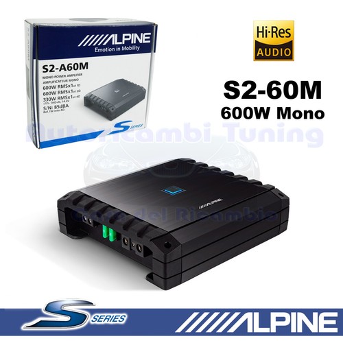 Amplificateur alpine a60m - amplificateur, s2-a60m