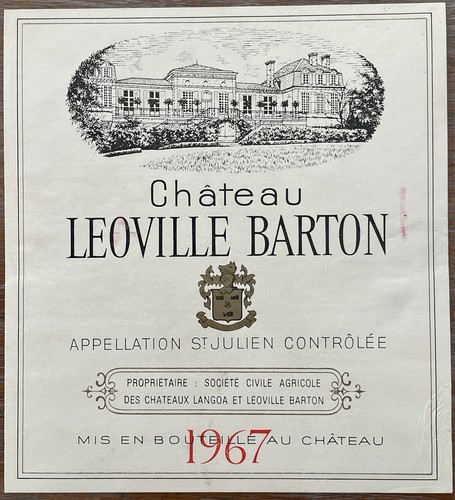 étiquette château - de,