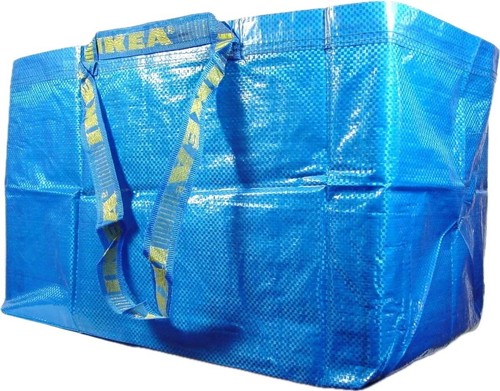Ikea large blue bag shopping - large,