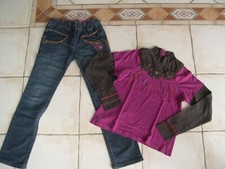 Superbe ensemble Catimini jean