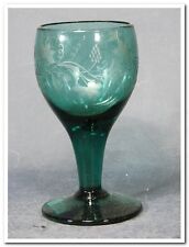 Romain / Verre à vin gravé