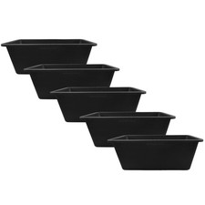 5 x boîte à mortier 40 L bac