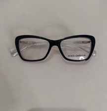 Monture de lunettes de vue D&G rose et noir