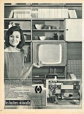 PUBLICITE ADVERTISING 024   1964   LES HUCHERS MINVIELLE    meubles