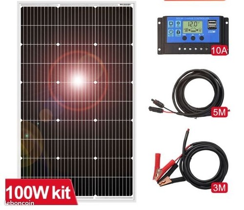 Kit panneau solaire - solaire, verre