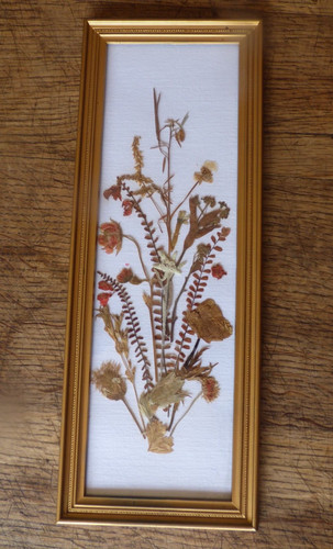 Cadre rectangulaire fleurs