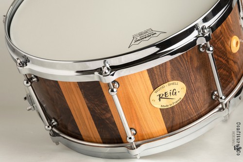 Snare drum walnut - /apricot, tree