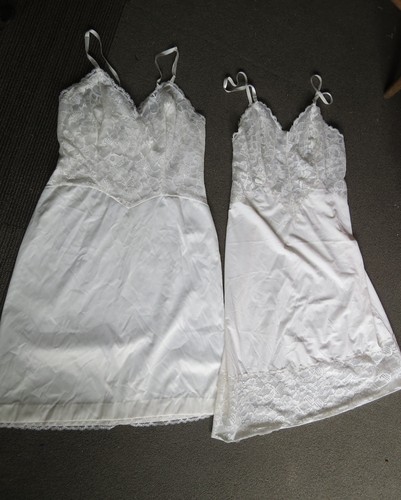 Two vntg lace basque - two,