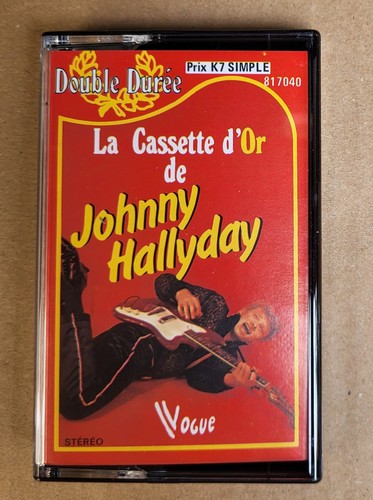 Johnny hallyday cassette - hallyday,