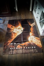 BATMAN BEGINS Chris Nolan Large French Grande Vintage Movie Poster Original 2005