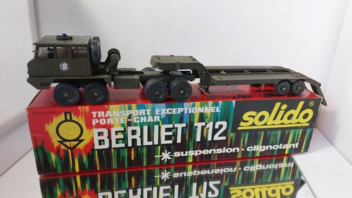 Solid berliet t12 army tank - solid,