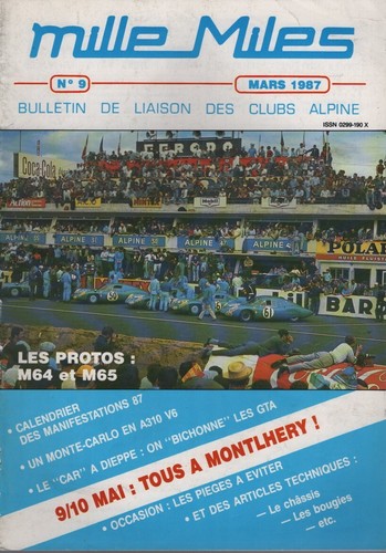 Mille miles 1987 - s1, monte