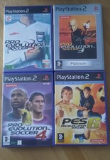 Lot de 4 Jeux Playstation 2 PS2 VF PES Pro Evolution Soccer 2 3 4 6 avec notices