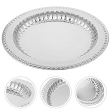 Assiette Plate En Acier