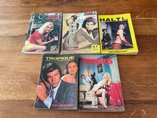 Lot de 4 Romans-photos + 1 bd pour Adultes - Érotique - Vintage - Années 70