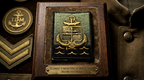 Troupes marine écusson - de,
