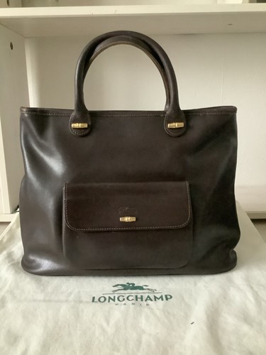Sac longchamp vintage cuir - vintage,