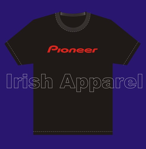 Shirt black pioneer - t,