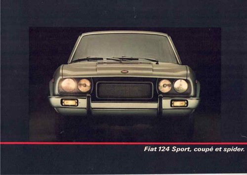 Catalogue brochure fiat 124 - catalogue,